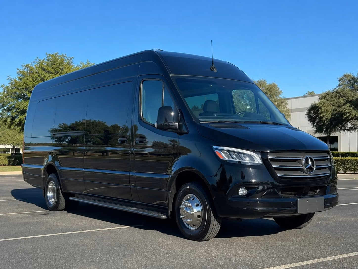 redding sprinter van rental with driver