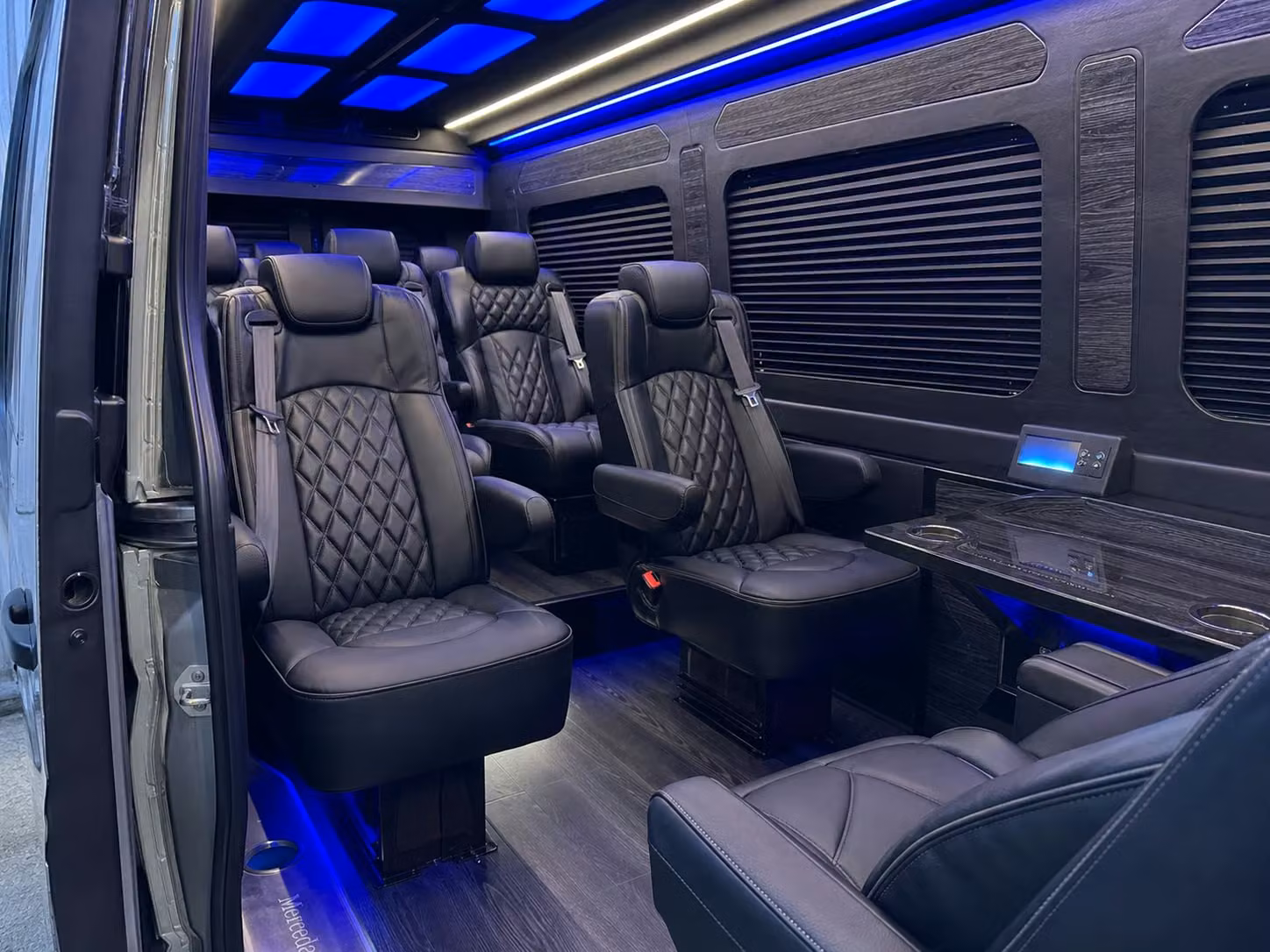 sprinter van transportation for groups and events across redding